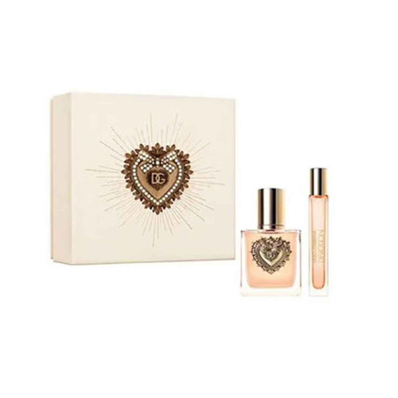 SET DOLCE & GABANNA DEVOTION WOMEN ( 2 PC)1.7 OZ EDP SP / TRAVEL SPRAY