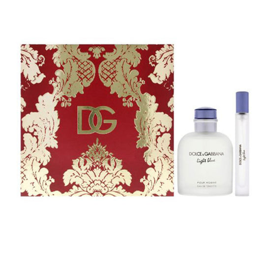 SET DOLCE & GABBANA POUR HOMME ( 2 PC ) 4.2 OZ EDT SP /0.33 OZ EDT
