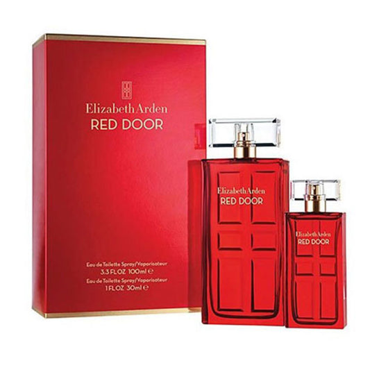 SET ELIZABETH ARDEN RED DOOR (2 PC) 3.4 OZ. EDT SP +1.0 OZ EDT SP