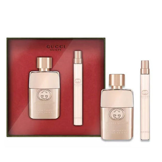 SET GUCCI GUILTY (2 PC) WOMEN 1.6 OZ. EDT SP / 0.34 OZ. EDT SP