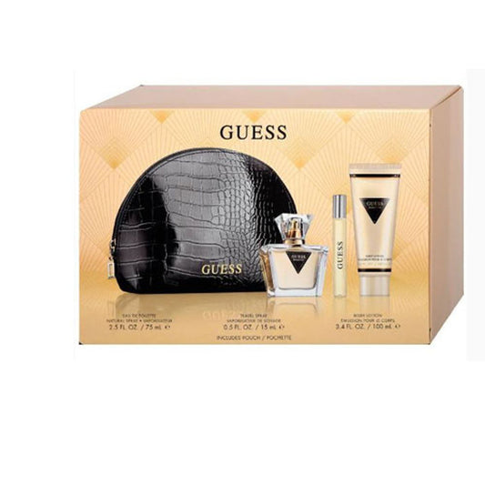 SET SEDUCTIVE WOMEN ( 4 PC ) 2.5 OZ EDT / 3.4 OZ BL / MINI / POUCH