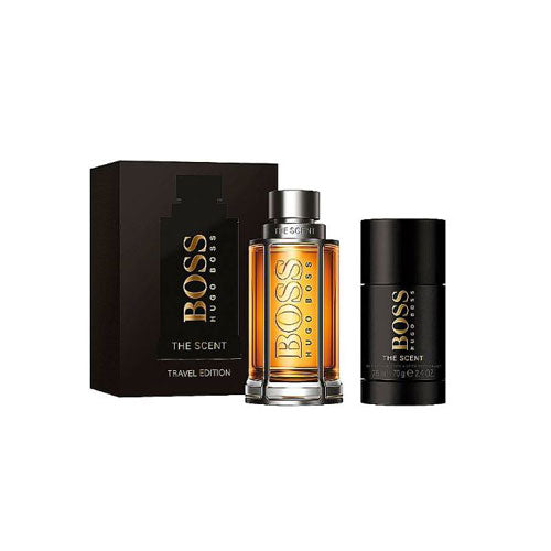 SET HUGO BOSS THE SCENT MEN (2 PC ) 3.3 OZ EDT SP  / 2.4 OZ DEO STICK