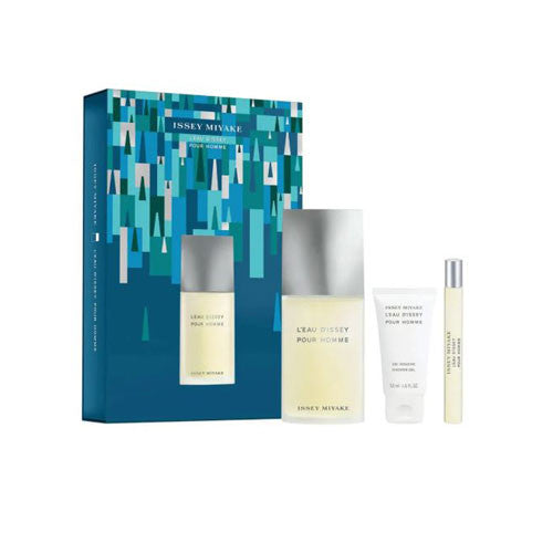 SET ISSEY MIYAKE ( 3 PC ) 4.2 OZ EDT SP / 1.6 OZ SHOWER GEL /0.34 OZ EDT SP