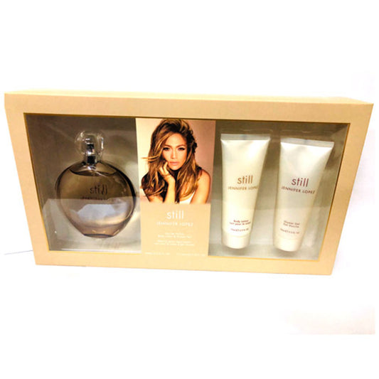 SET JENNIFER LOPEZ STILL WOMEN (3 PC SET) 3.4 OZ EDP + 2.5 OZ BL / 2.5 OZ SG