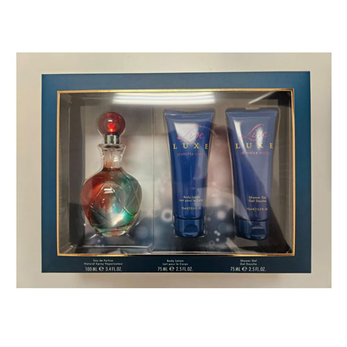 SET JENNIFER LOPEZ LIVE LUXE WOMEN  (3 PC)3.4 OZ EDP SP /2.5 OZ BL /2.5 OZ SG