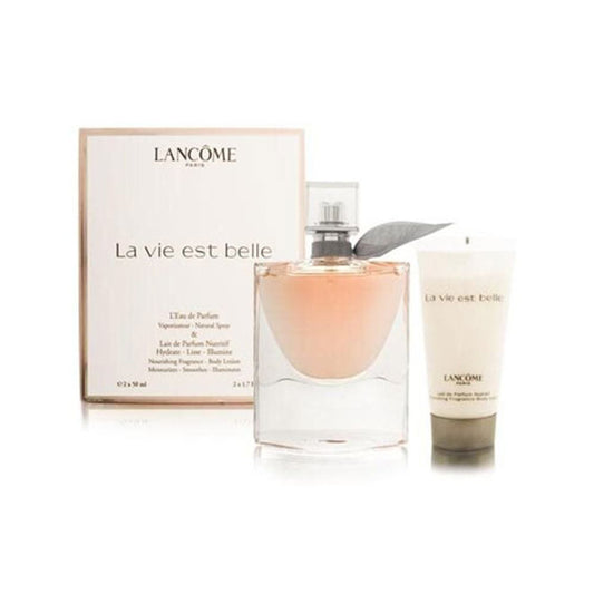SET LANCOME LA VIE EST BELLE WOMEN 2 PC SET 1.7 OZ. / 1.7 OZ. BL
