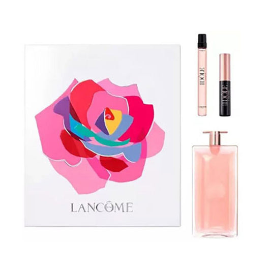 SET LANCOME IDOLE WOMEN ( 3 PC ) 1.7 OZ EDP SP / 0.34 EDP SP /MASCARA