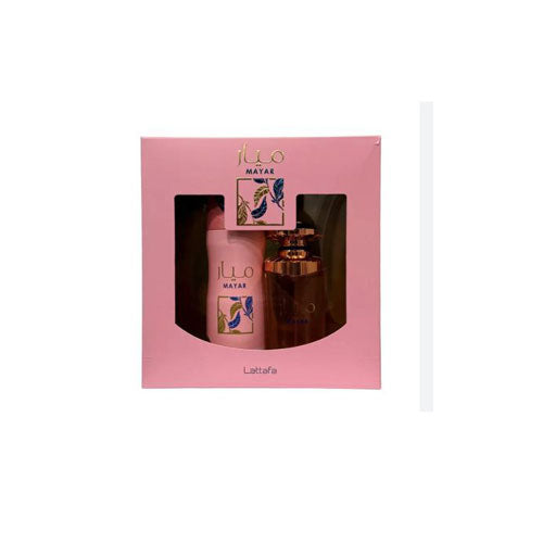 SET LATTAFA MAYAR  WOMEN (2 PC )3.4 EDP SP  / 6.7OZ BODY SPRAY