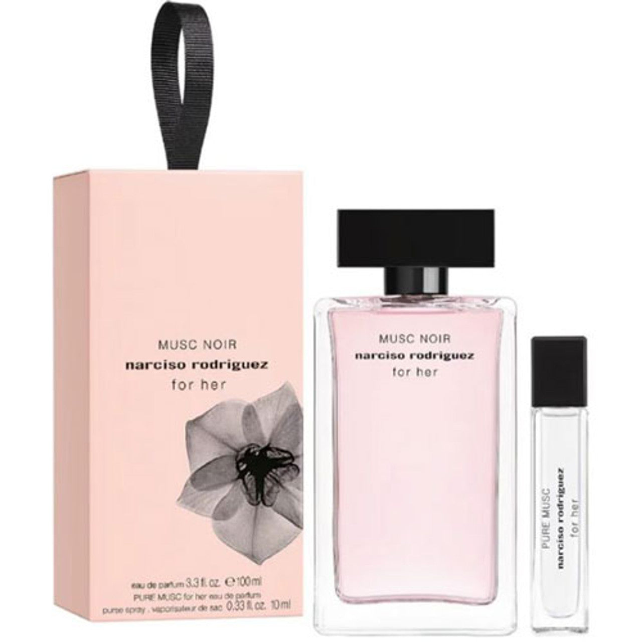 SET NARCISO RODR MUSC NOIR WOMEN ( 2 PC ) 3.4 EDP SP / MINI PURE MUSC