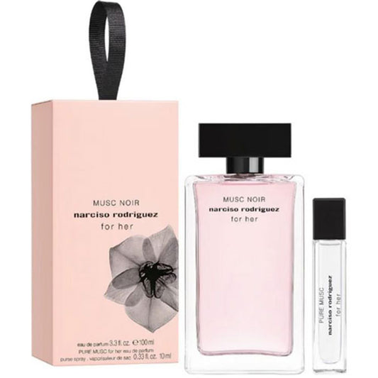 SET NARCISO RODR MUSC NOIR WOMEN ( 2 PC ) 3.4 EDP SP / MINI PURE MUSC