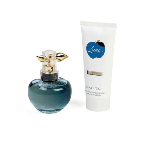SET NINA RICCI LUNA WOMEN 2 PC 2.7 OZ. EDT / 3.4 OZ. BL