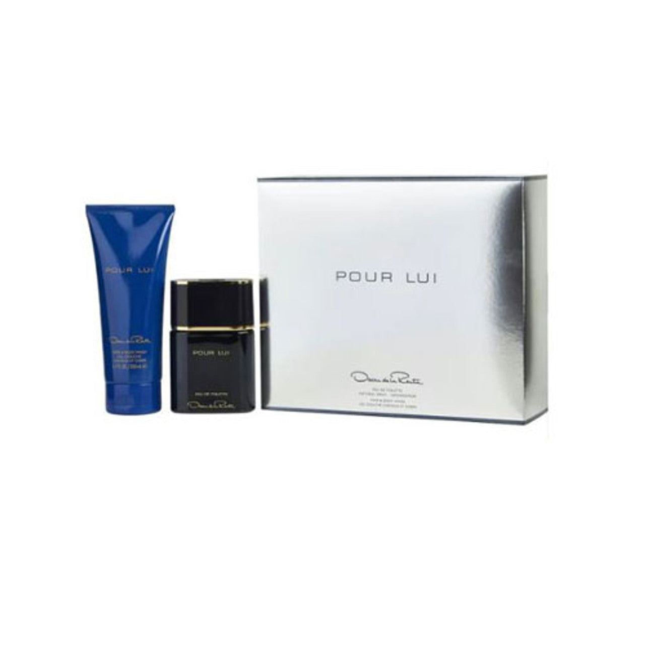 SET OSCAR DE LA RENTA POUR LUI MEN (2 PC ) 3.0 OZ. EDT SP / 4.2 OZ. FRAGANCE MIST