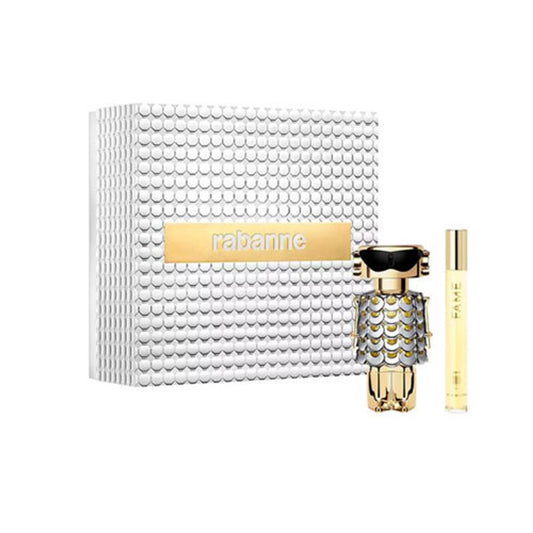 SET PACO RABANNE FAME WOMEN ( 2 PC ) 2.7 OZ EDP SP / 0.68 OZ TRAVEL SPRAY