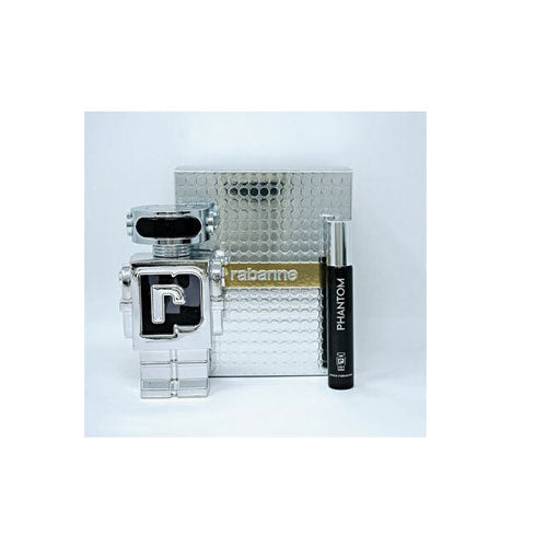 SET PACO RABANNE PHANTOM MEN ( 2 PC ) 3.4 OZ EDT SP / 0.68 OZ EDT SP