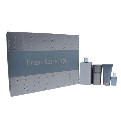 SET PERRY ELLIS 18 HOMBRES ( JUEGO DE 4 PIEZAS )