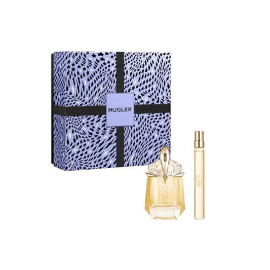 SET THIERRY MUGLER ALIEN GODDESS REFILLABLE WOMEN ( 2 PC )1.0 OZ. EDP SP / MINI